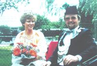 1983-1984 Willy Peters mit Helga Lautenbach